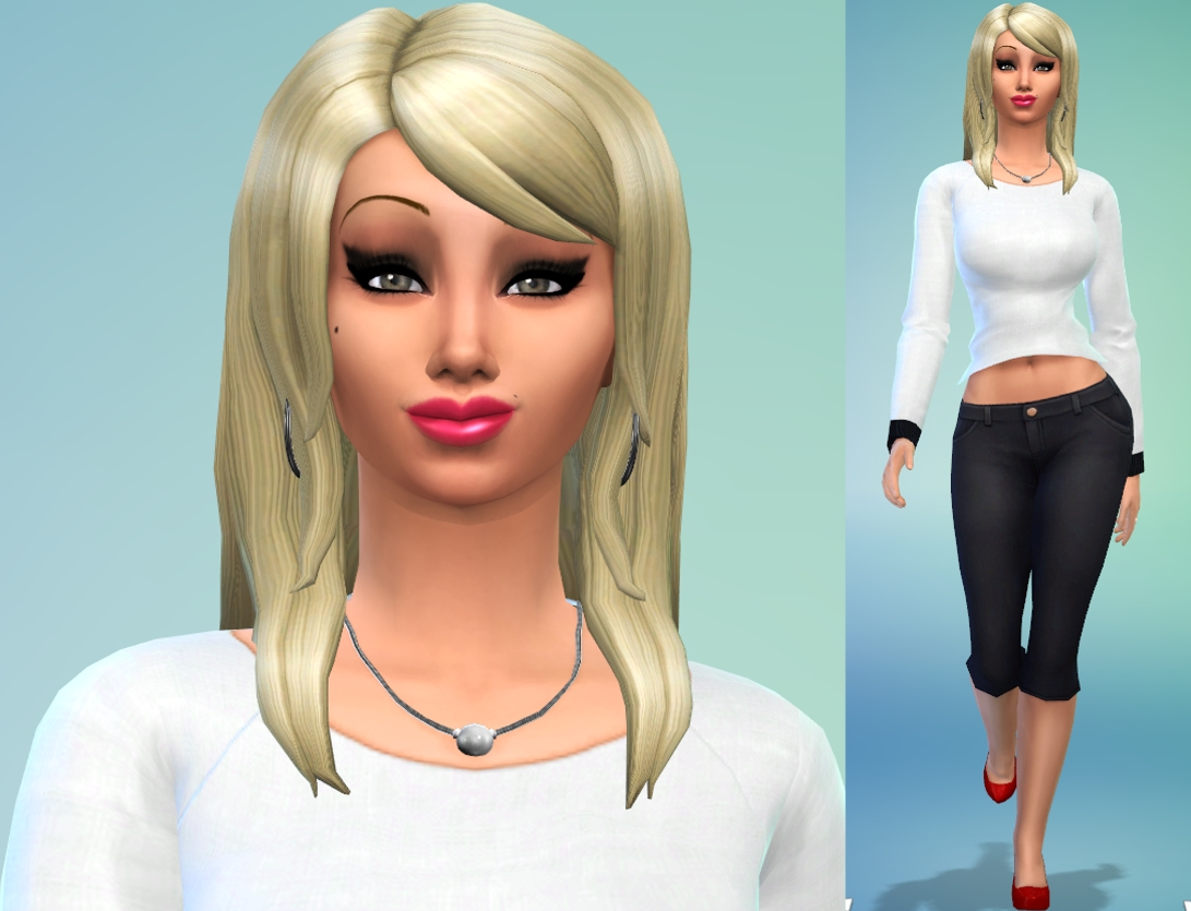 Sims3 • Celebrity Sim “Pamela Anderson” for download for...