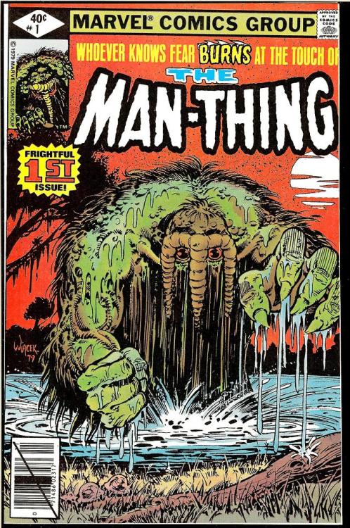 browsethestacks:More Marvel(ous) Covers Of The Man-Thing