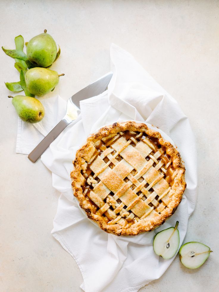 Nutmeg & Pear Pie Recipe Fix Feast Flair