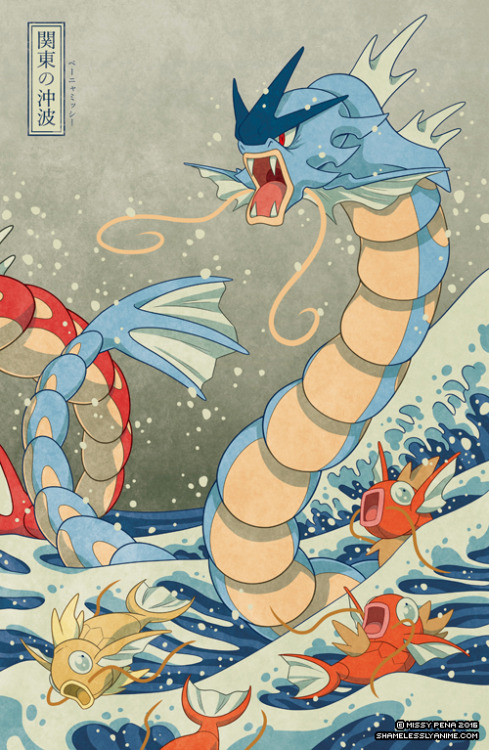 missypena:The Great Wave off Kanto, full composition complete!...