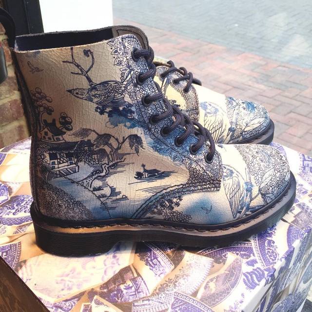 blue light card doc martens