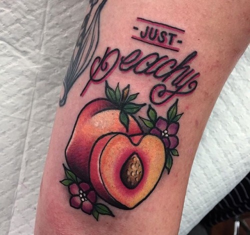 peach tattoo on Tumblr