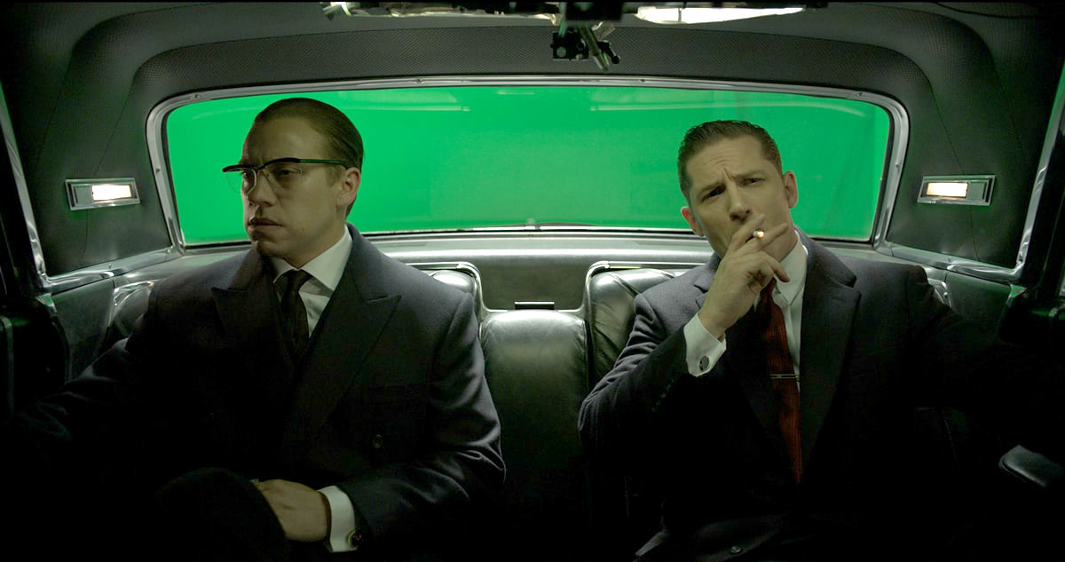 Exploring Tom Hardy, Shots from the making of Legend, showing how they...
