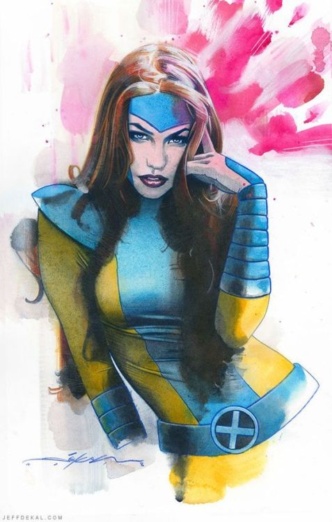 failed-mad-scientist:Jean Grey - Jeff Dekal