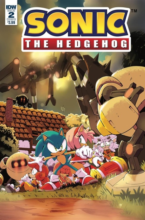 sonichedgeblog:‘Sonic the Hedgehog #2′—Cover A: Tyson...