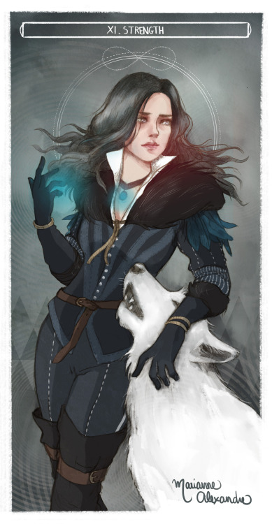 just-the-witcher-things:Ok people she’s with thewhite wolf