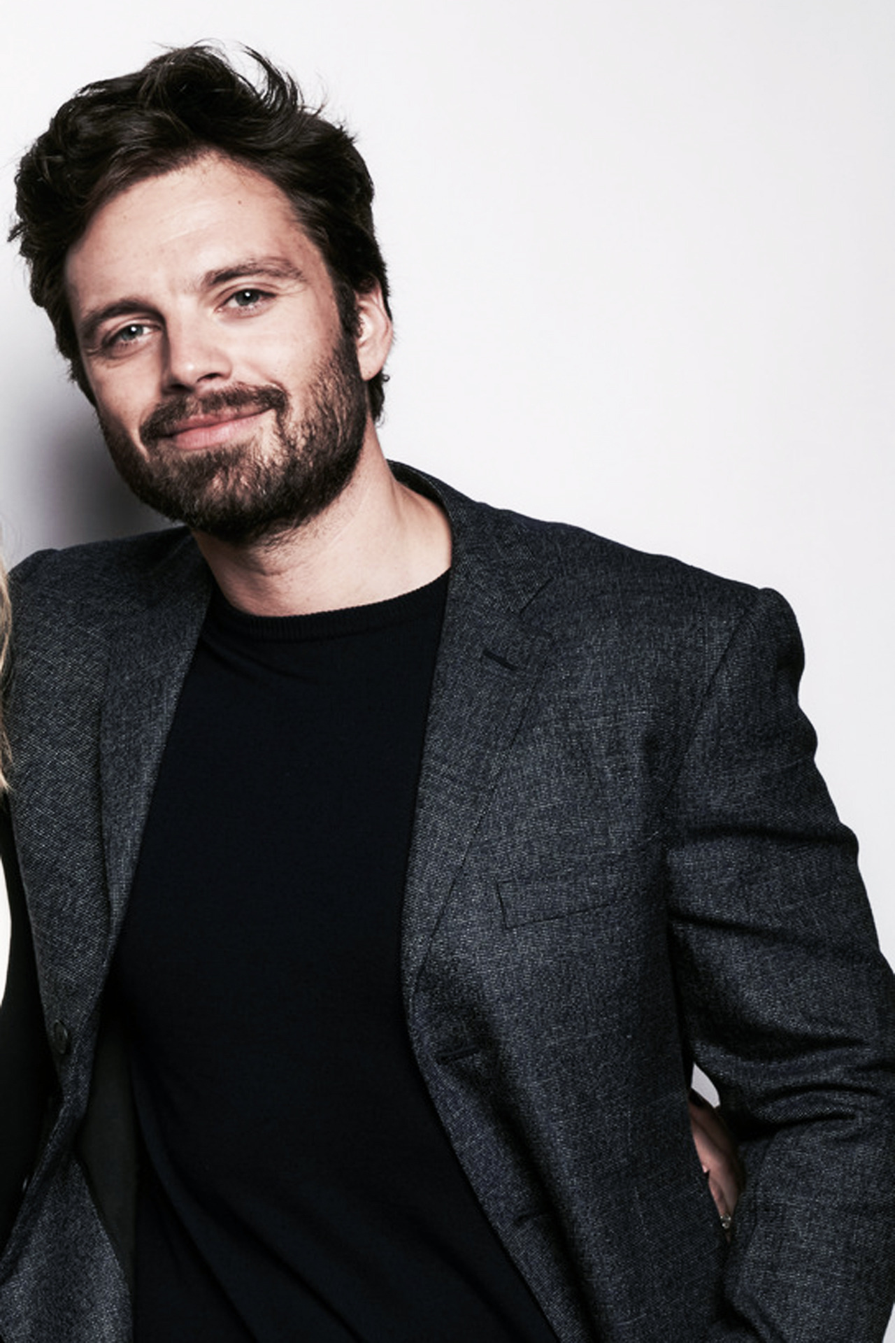 sebastian stan smiling | Tumblr