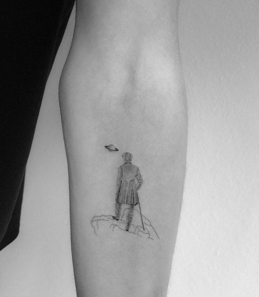 inner forearm tattoos,single needle tattoos,art tattoos,travel tattoos,patr...