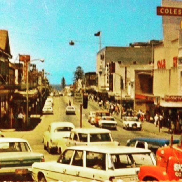 Lost Wollongong — Crown Street in the 1960’s. See 18,000 photos at...