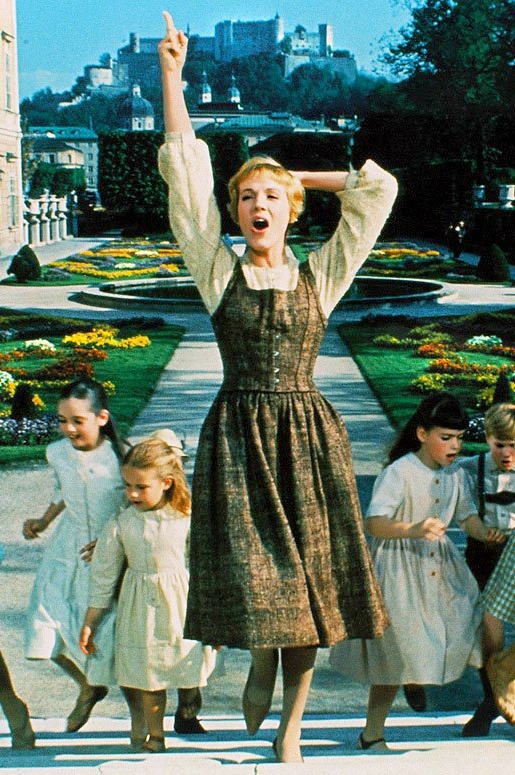 julie andrews age sound of music movie