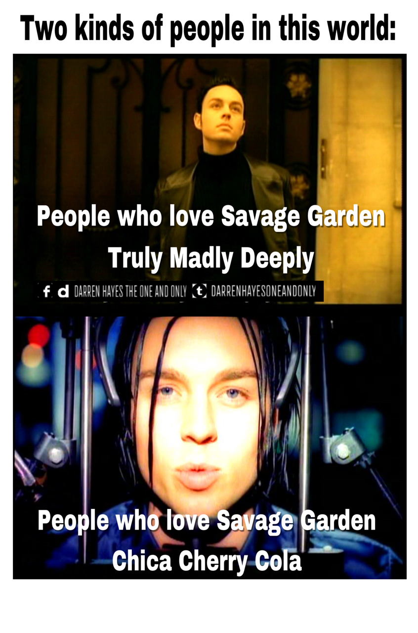 Darren Hayes Forever Hell Yes And Those Who Love All Their