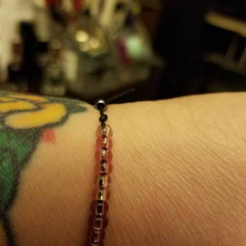 Fixed this bracelet today. The original fastening was coming...