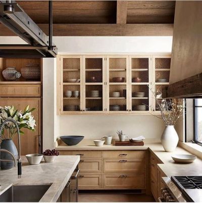 Wooden kitchen interiors