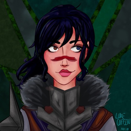 luxecoffin:mahariel/hawke/lavellani love my mage hero trio....