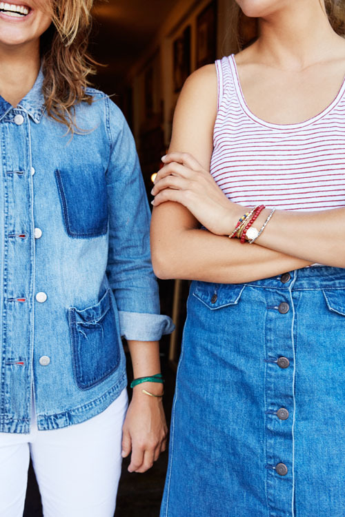 denim patchwork denim friends besties fashion ootd womens fashion style oldnavystyle blue summer jeans old navy tank tops stripes white red white jeans
