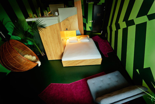 Amsterdam’s Volkshotel commissioned nine designers to...