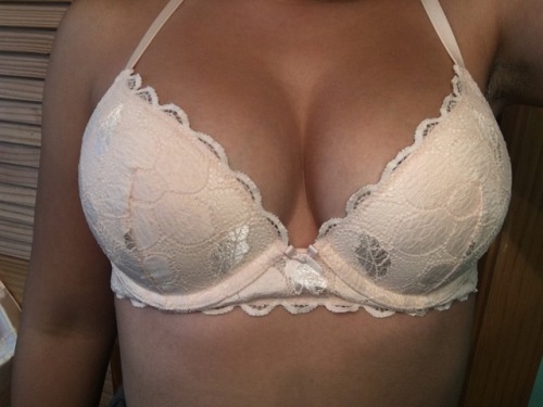 hawksdove:Modeling my new bra. Don’t you think it looks good on...