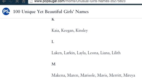 cute tumblr girl names