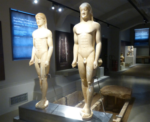 panasfaidon:Museum of Ancient Corinth Kouros 6th Century...