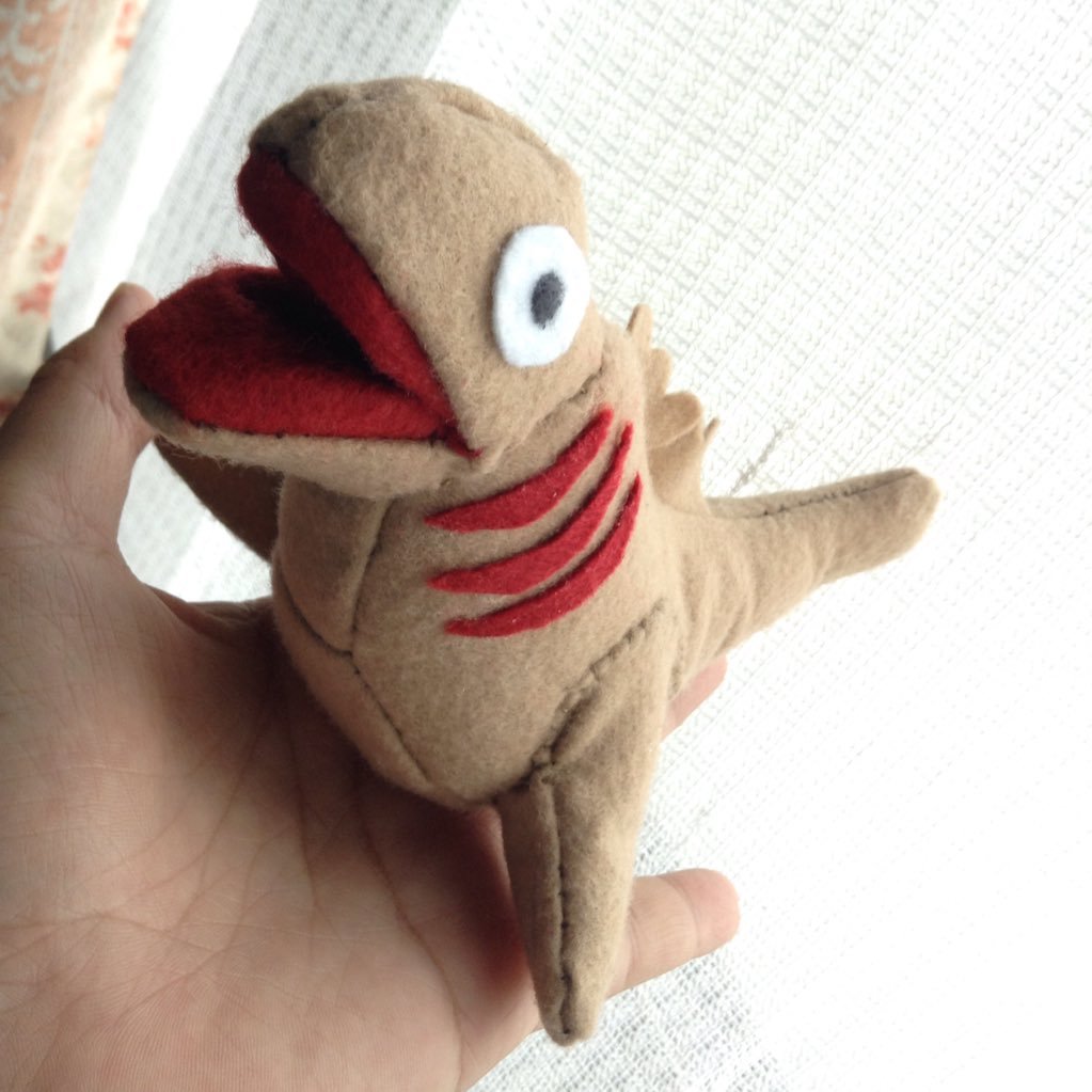 shin godzilla kamata kun plush