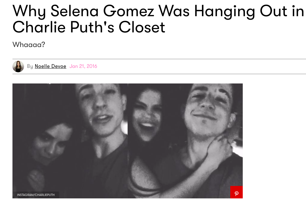 Z kim obecnie Selena Gomez spotyka się w 2015 r