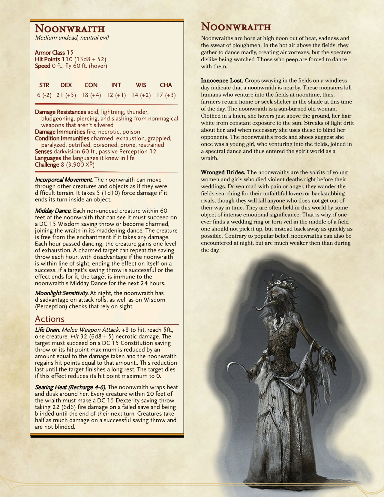 DnD 5e Homebrew — The Witcher monsters Part 2 by Regerem