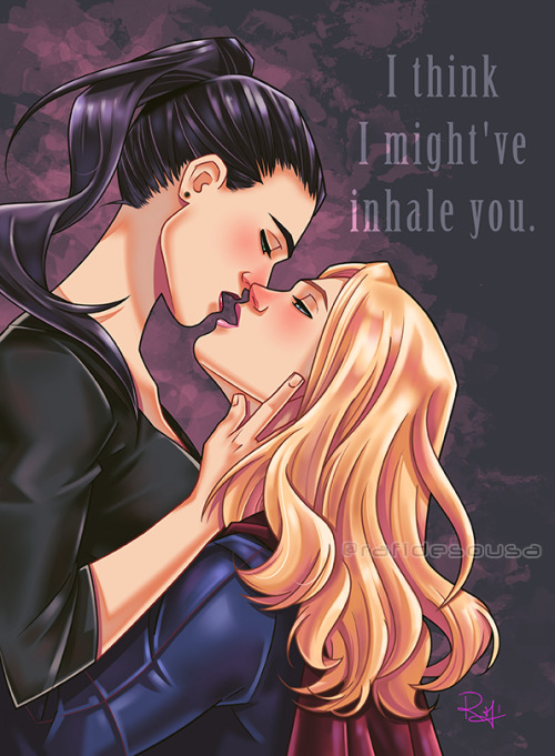 thesparklingblue:I think I might’ve inhale you I could feel you...