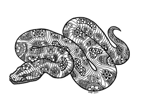 zentangle animals python zentangle animals