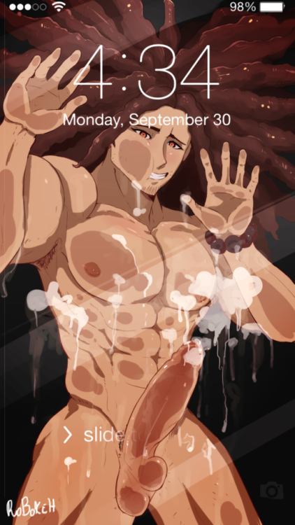 robokeh:Hagakure lockscreen! commission for @neko-itoi thanks...