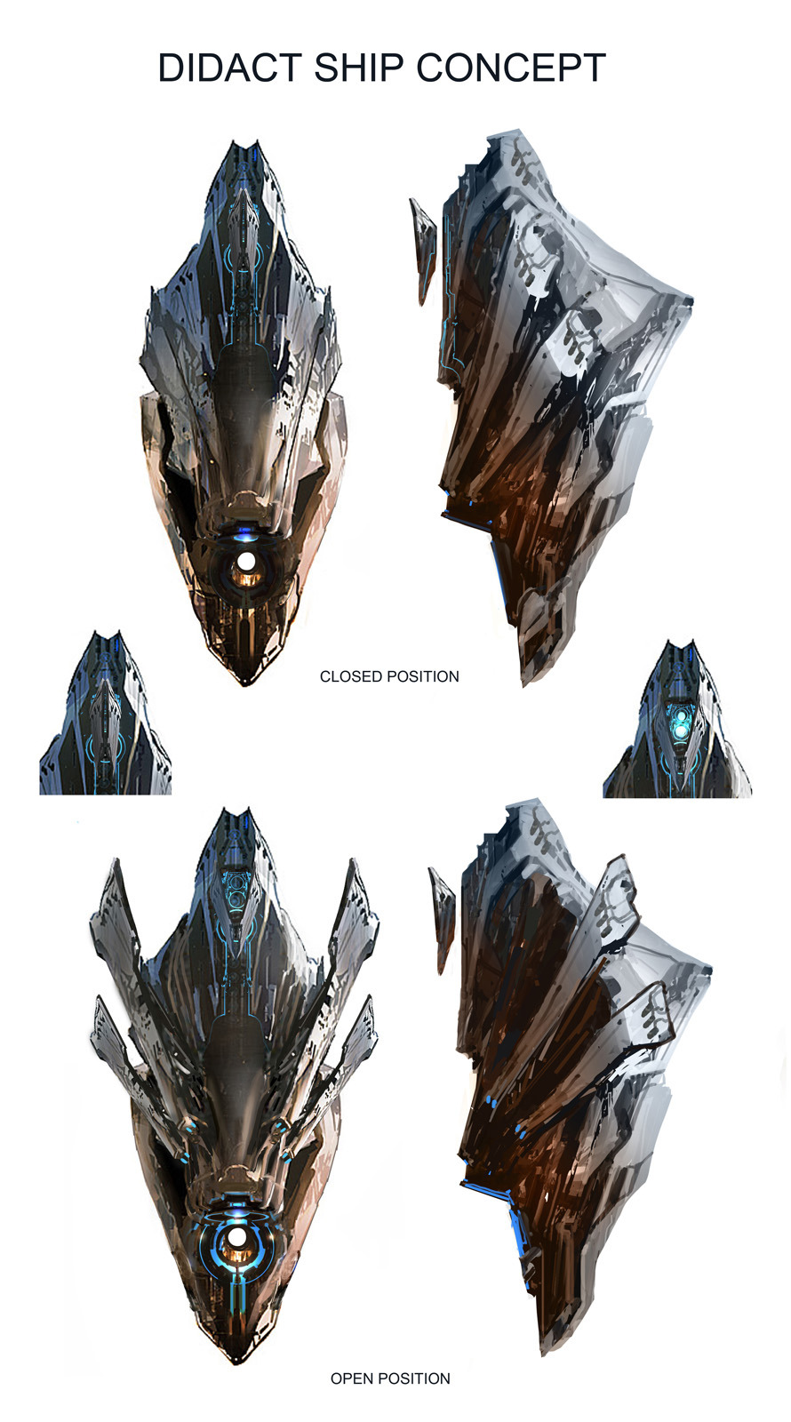 SPARTH - Halo 4 - Didact ship concept. Microsoft - 343...