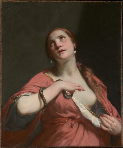 drrestless:Guido Cagnacci - Cleopatra