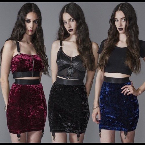 Velvet Garter Clip Skirts, only $24 (currently 35%...