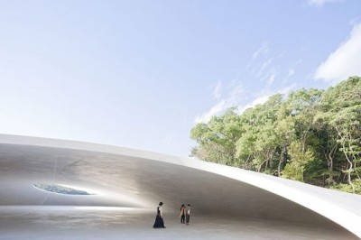 architags:<br /><br />Teshima Art Museum. Ryue Nishizawa  Rei Naito. Japan. images  Iwan Baan<br />