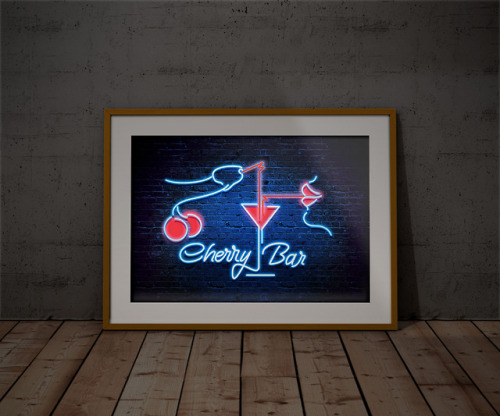 Cherry BarFreely download.Archive of 6 posters of high...