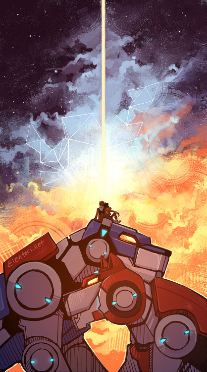 elentori-art:Klance week day 5: Fire and Ice