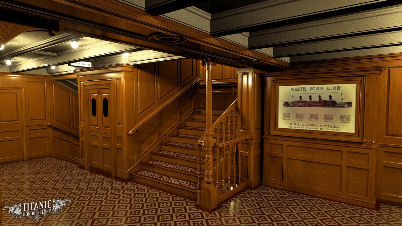 Titanic Honor And Glory A Render Of Titanic S Forward