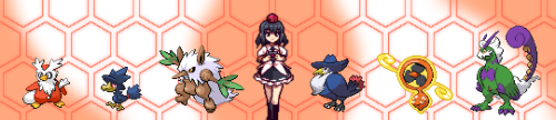 ciryes:Touhou girls + Pokémon teams part 4Part 1Part 2Part 3