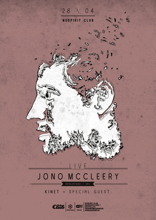 poster for another great gig in nuspirit club with mighty jono...