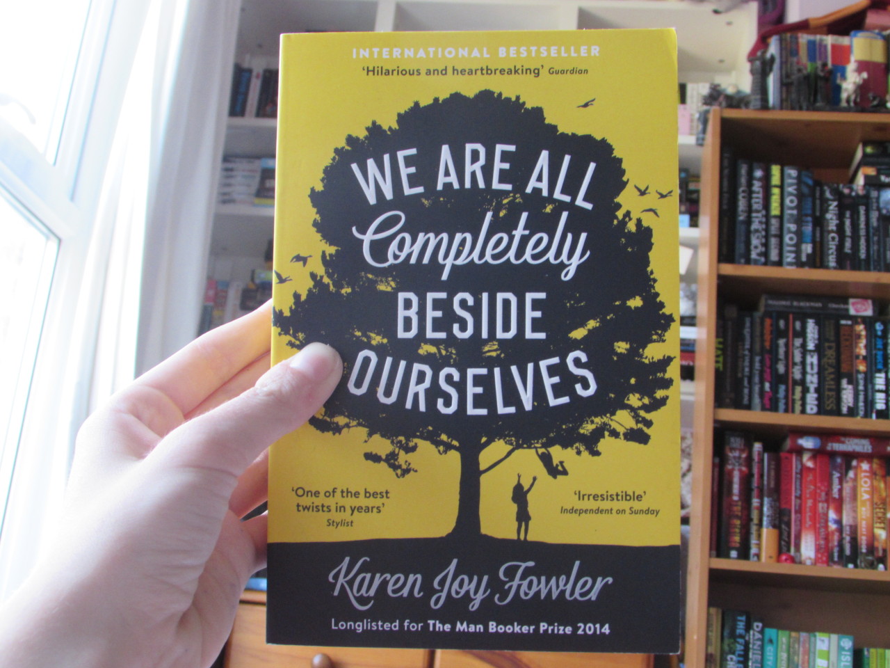 book review we are all completely beside ourselves