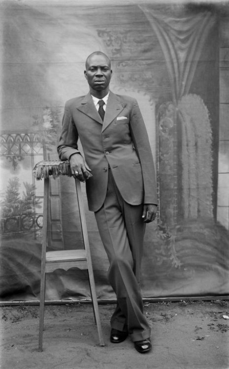 historicaltimes:Chief Gaius Ikuobase Obaseki, Benin City,...