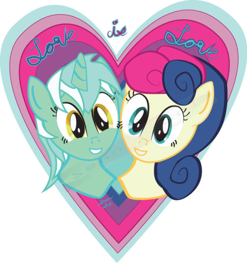 Love is Love by Sean Sol.Some Lyra and Bon Bon loving. I have...