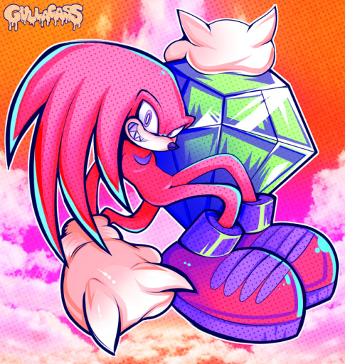 felt like making a more vibrant version of my Knuckles that I...