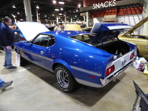 fromcruise-instoconcours:1971 Boss 351 Mustang, a one-of-2...