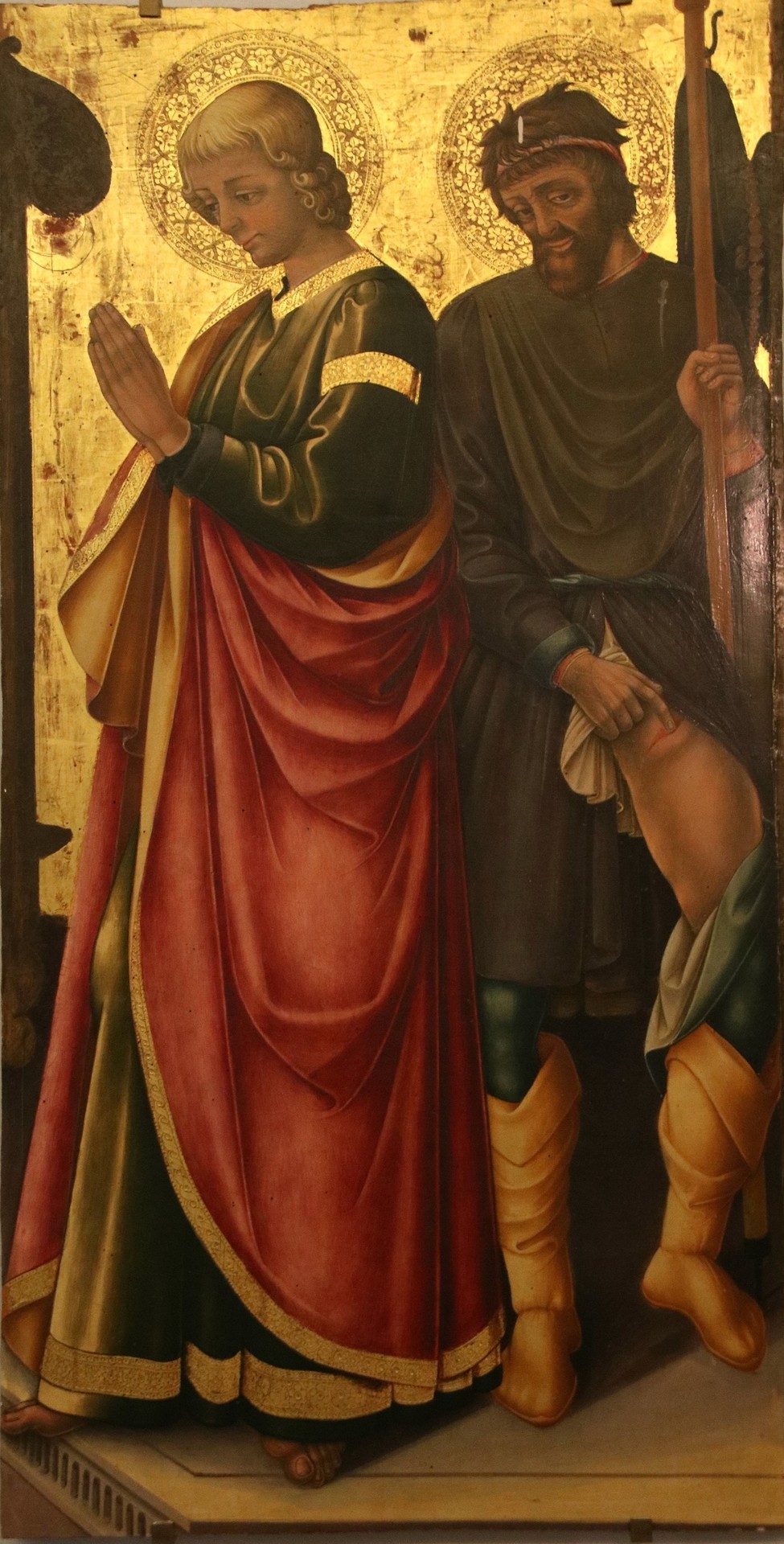 Neri di Bicci - Saint John and Saint Roch. 1475
