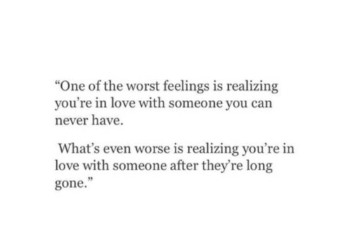 worst feelings on Tumblr