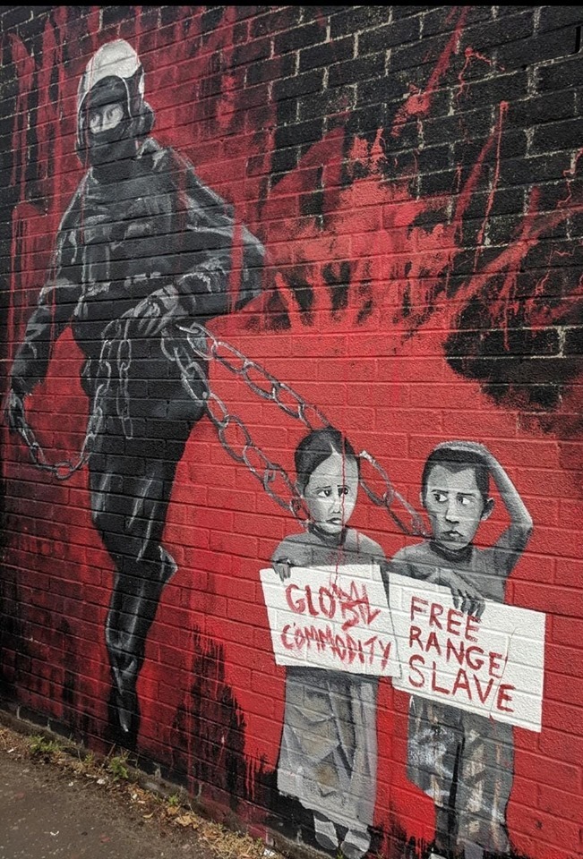 Anti-Capitalist Mural In Belfast : R/StreetArtPorn