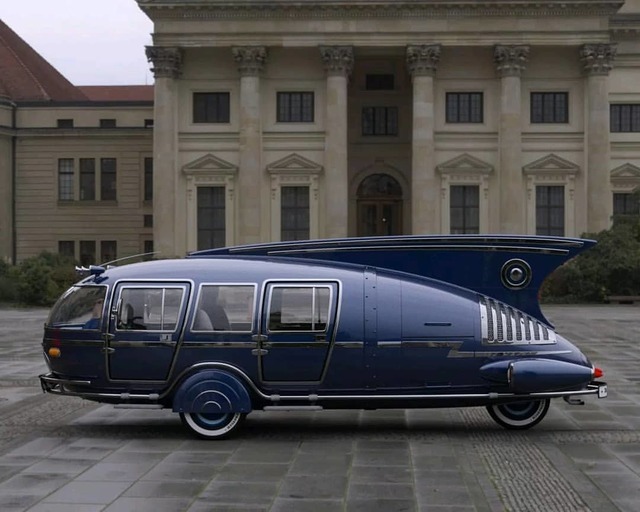 The Dieselpunk Flim-Flam — steampunktendencies: “1938 Dymaxion”⠀