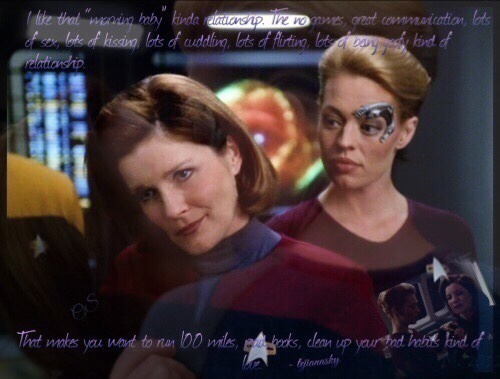 Commander Janeway Shepard — Morning Work 😋 ️ By Yours