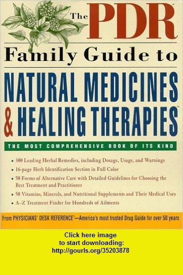 Untitled The Pdr Family Guide To Natural Medicines And