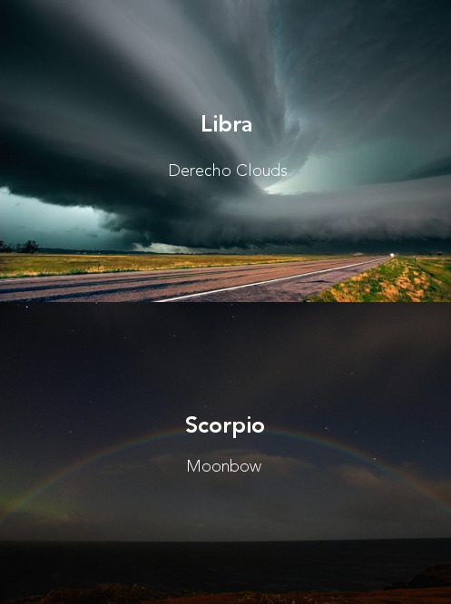 jupiterstrology:the signs as strange weather phenomena